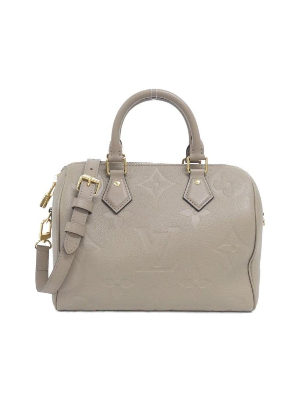Louis Vuitton Monogram Empreinte Speedy Bandouliere 25 cm Boston - Picture 1 of 5